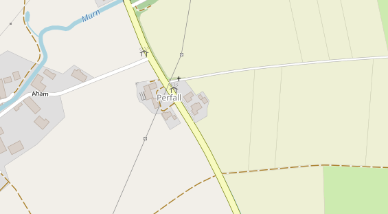 Hotel-& Gastrounternehmen auf Satellitenbild