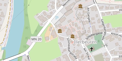 Hotel-& Gastrounternehmen auf Satellitenbild