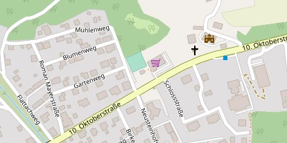 Hotel-& Gastrounternehmen auf Satellitenbild