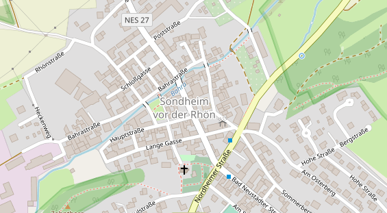 Hotel-& Gastrounternehmen auf Satellitenbild