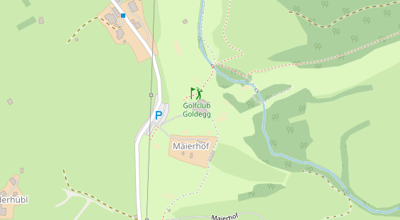 Hotel-& Gastrounternehmen auf Satellitenbild