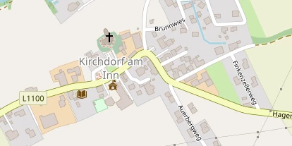 Hotel-& Gastrounternehmen auf Satellitenbild