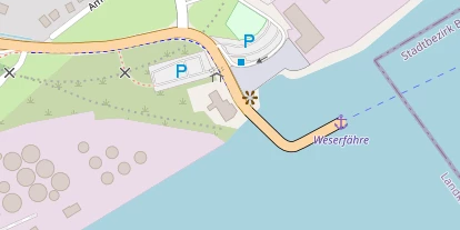 Hotel-& Gastrounternehmen auf Satellitenbild