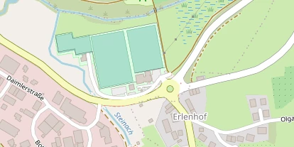 Hotel-& Gastrounternehmen auf Satellitenbild