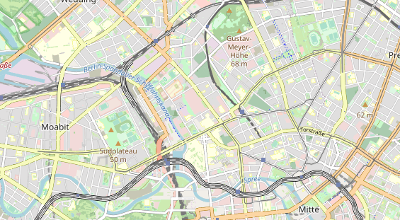 Dienstleistungsunternehmen auf Karte