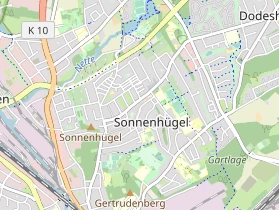 Handelsunternehmen auf Karte