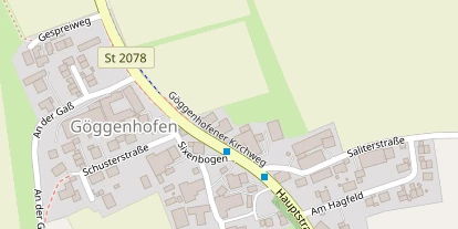 Hotel-& Gastrounternehmen auf Satellitenbild