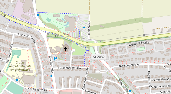 Hotel-& Gastrounternehmen auf Satellitenbild